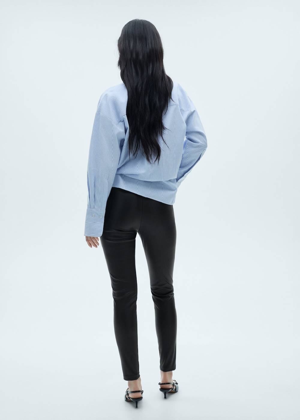 Mango Leggings aus Kunstleder Weihnachtsangebot