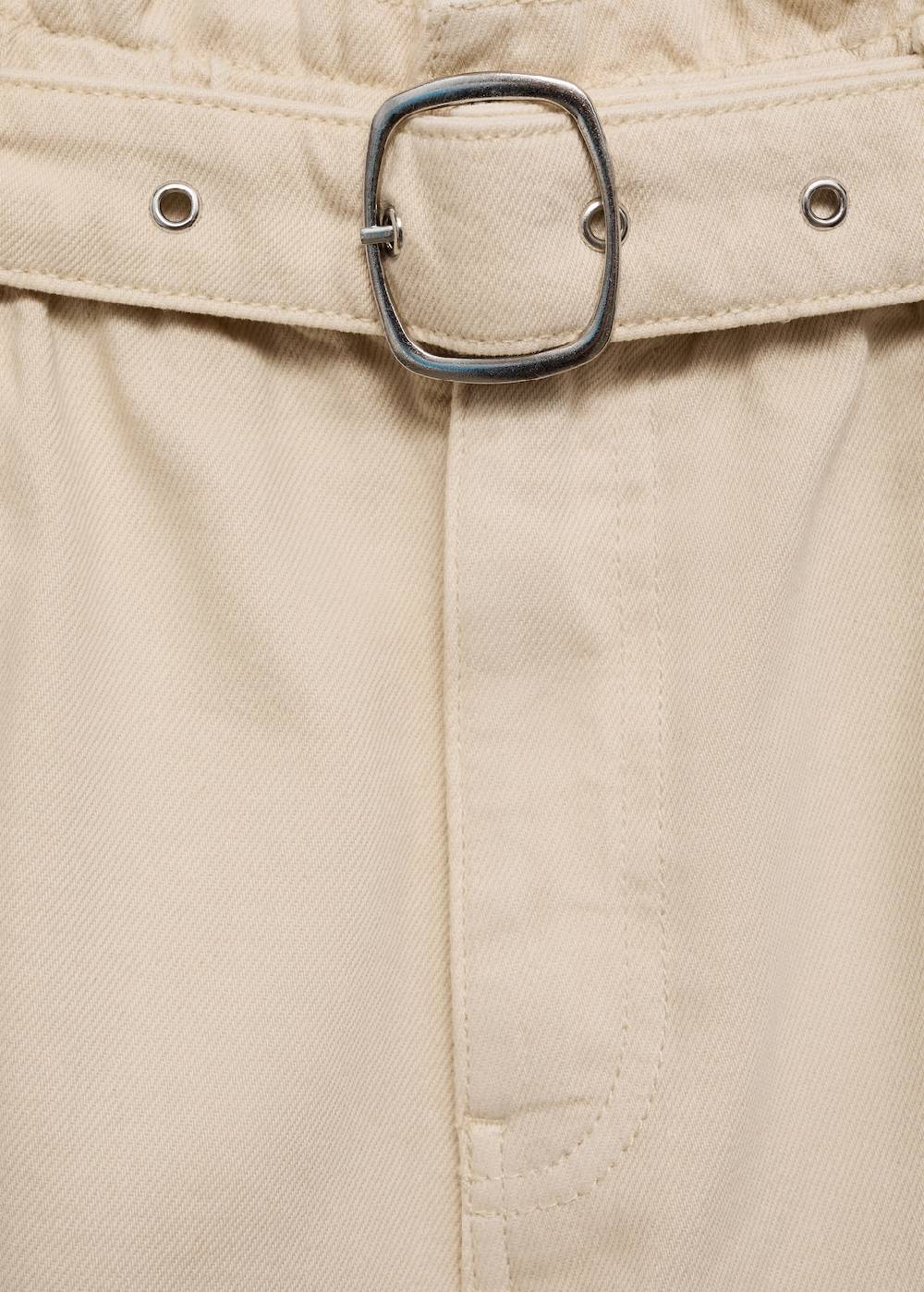 Mango Jeans-Shorts mit Gürtel Osterangebot