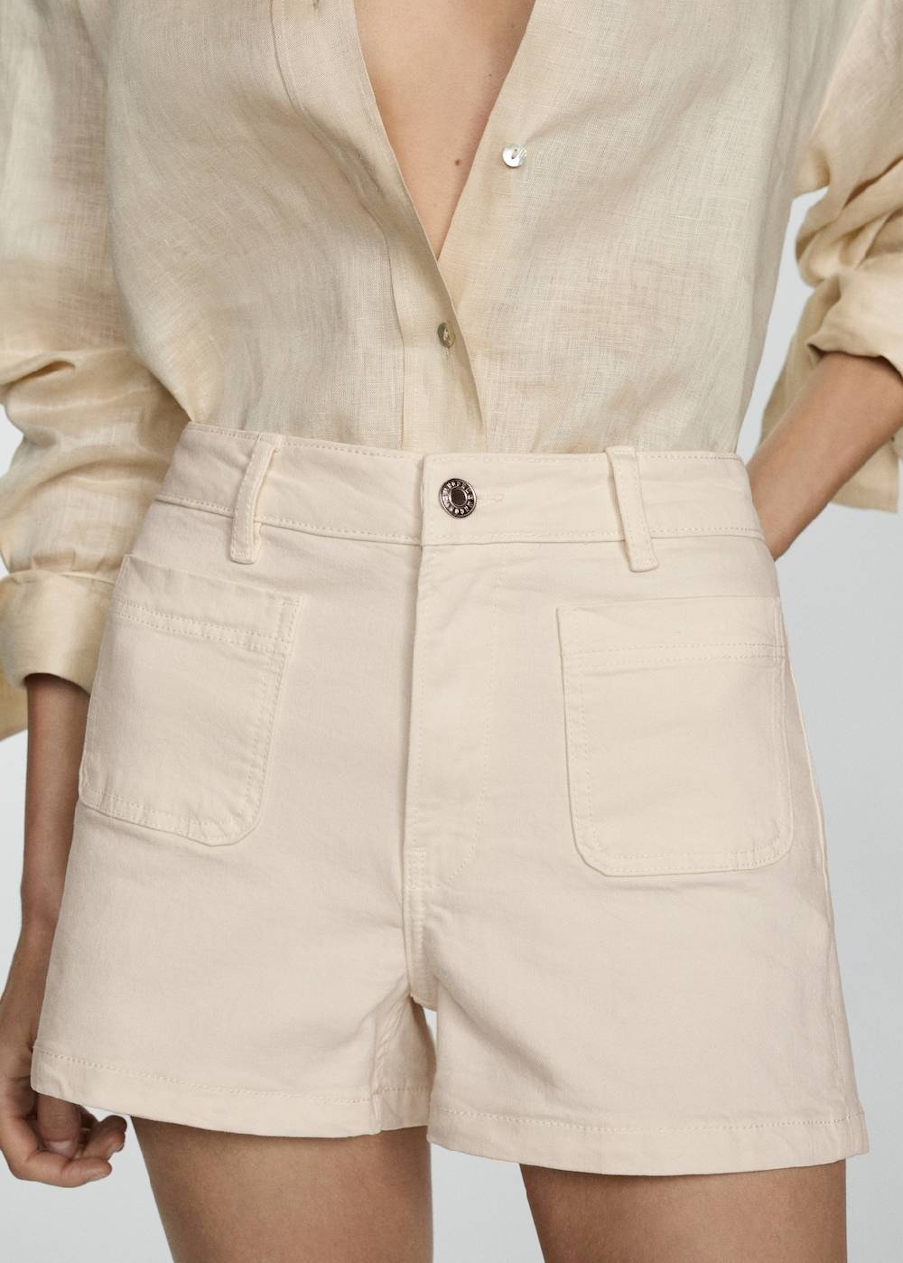 Mango Jeans-Shorts mit Taschen Muttertagsangebot