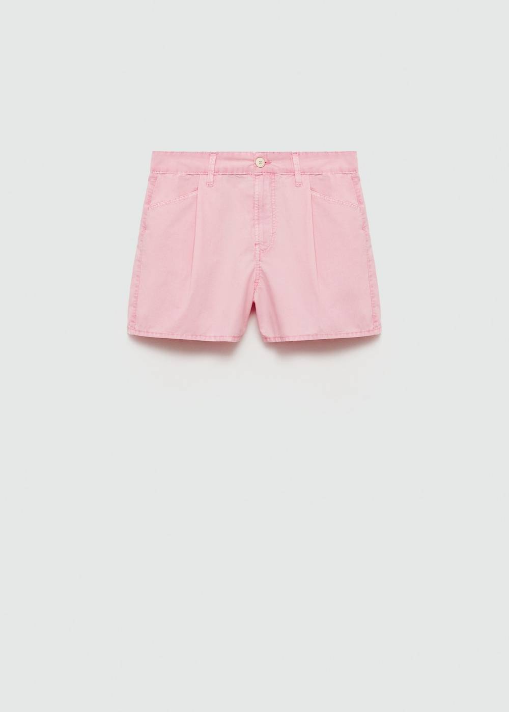 Mango Gerade Jeans-Shorts Top Angebot