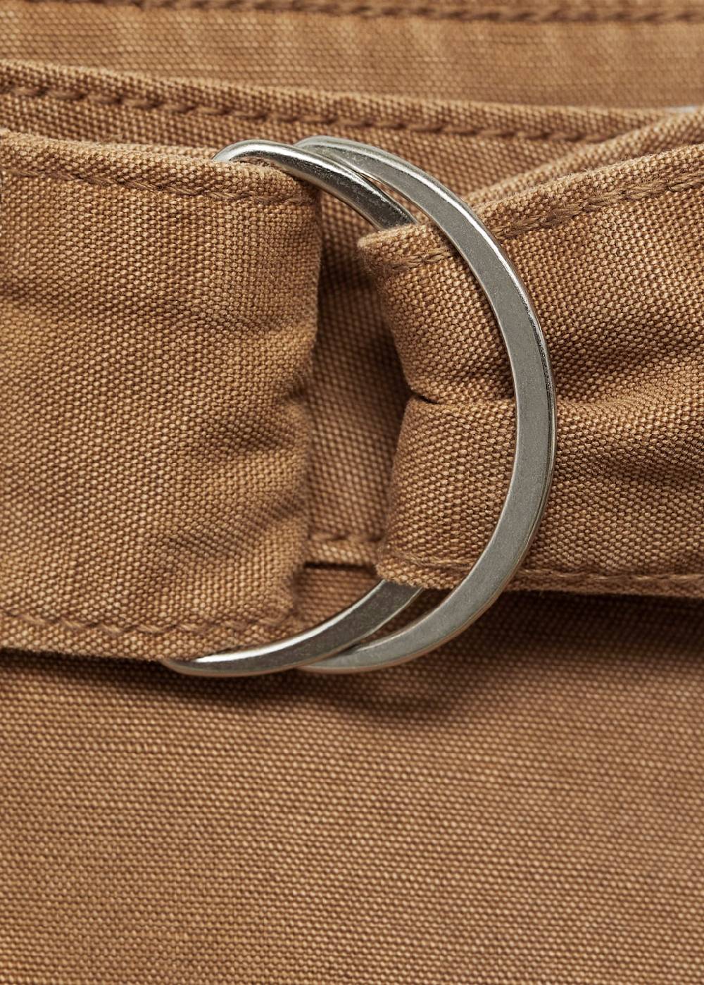 Mango Wideleg-Hose aus Lyocell Online Outlet