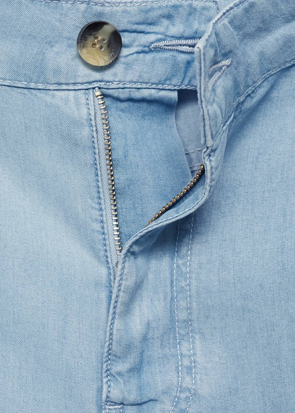 Mango Wideleg-Hose aus Lyocell Kauf eins, bekomm eins gratis