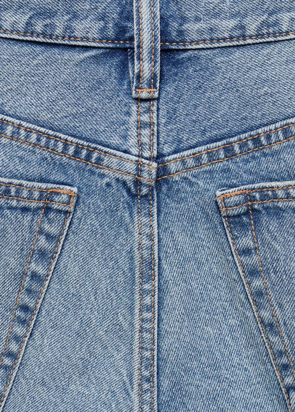 Mango Jeansshorts mit ausgefranstem Saum Zeitbegrenzte Promotion