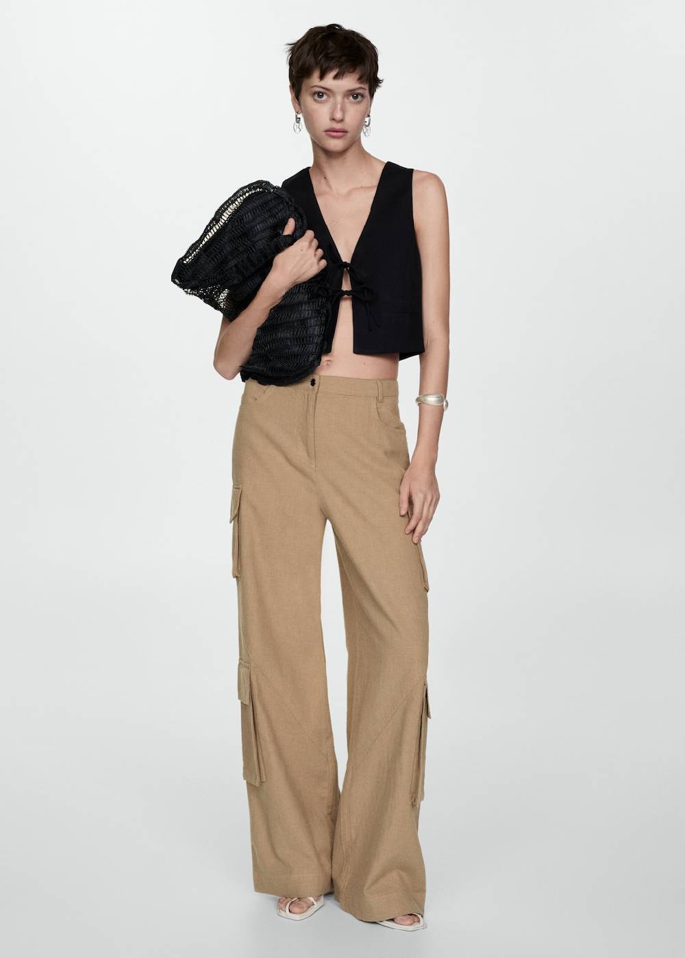 Mango Cargohose aus Baumwolle Bis zu 65% Rabatt