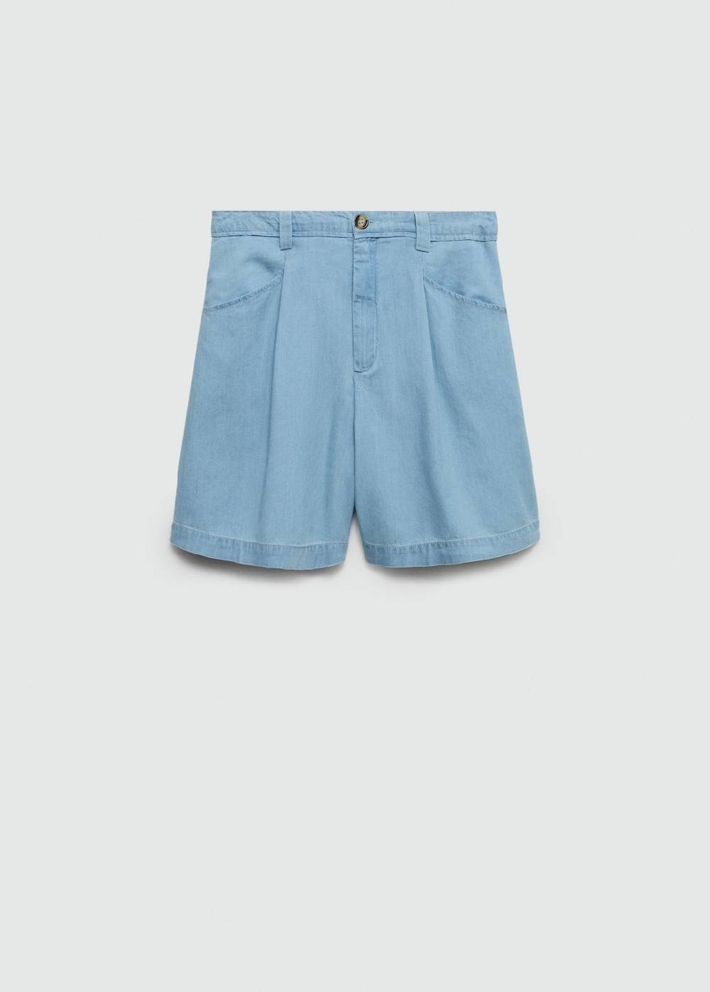 Mango Gerade Shorts mit mittlerer Bundhöhe Bis zu 55% Rabatt
