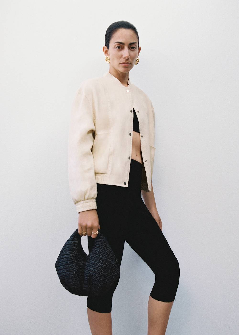 Mango Capri-Leggings Riesige Rabatte