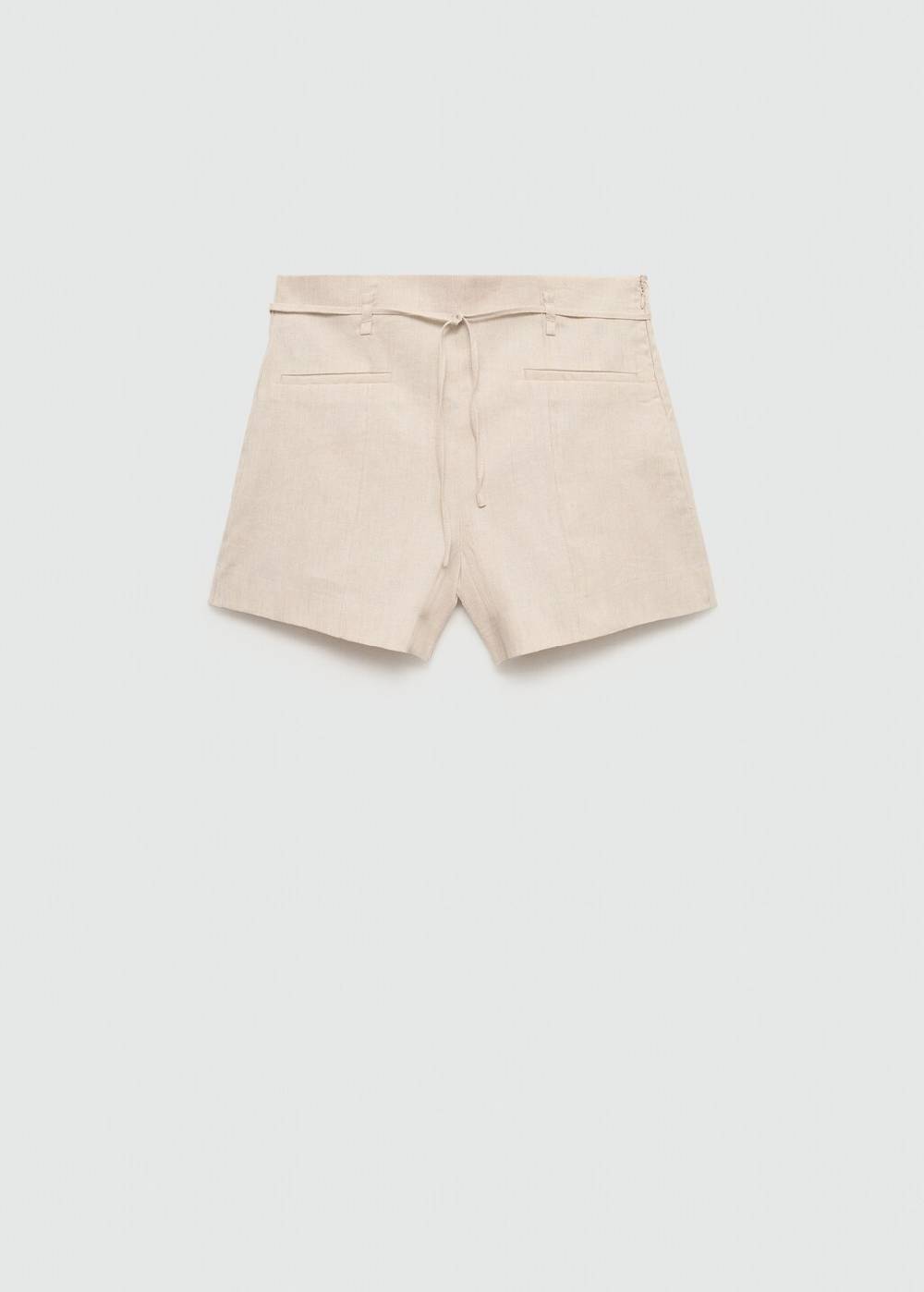 Mango Leinenshorts mit Schleife 50% Rabatt mit kostenlosem Versand