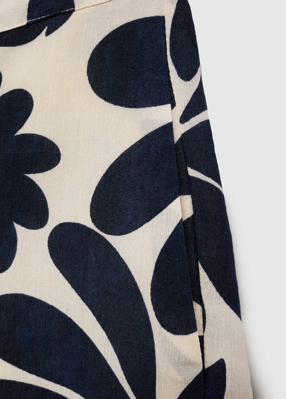 Mango Fließende Hose mit Blumendruck Clearance-Verkauf