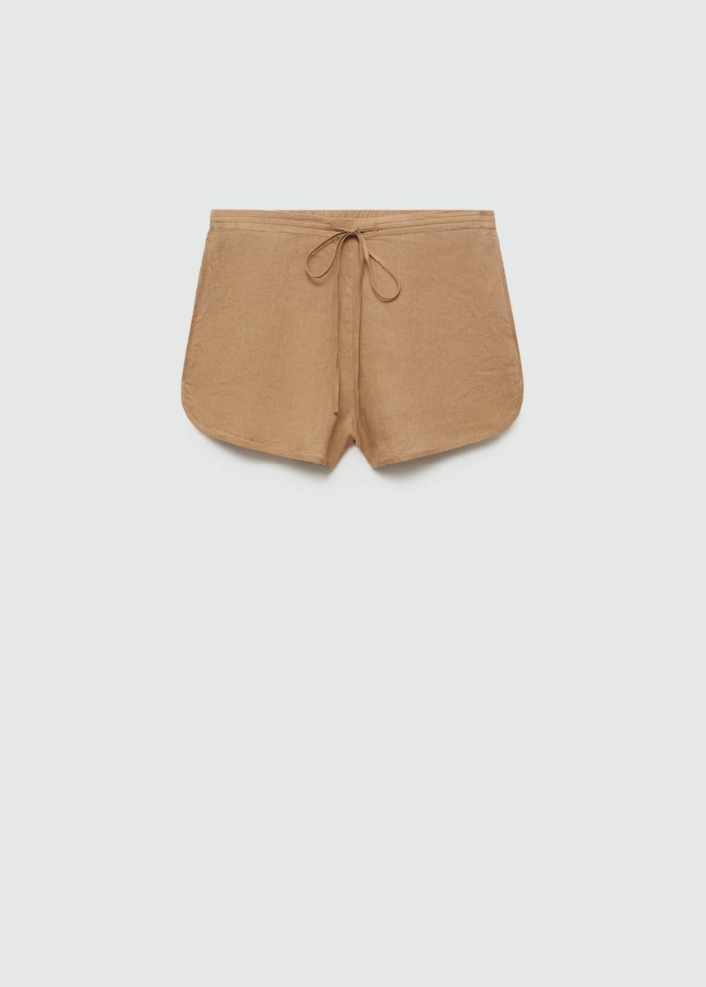 Mango Gerade Shorts aus 100 % Leinen Black Friday Preise