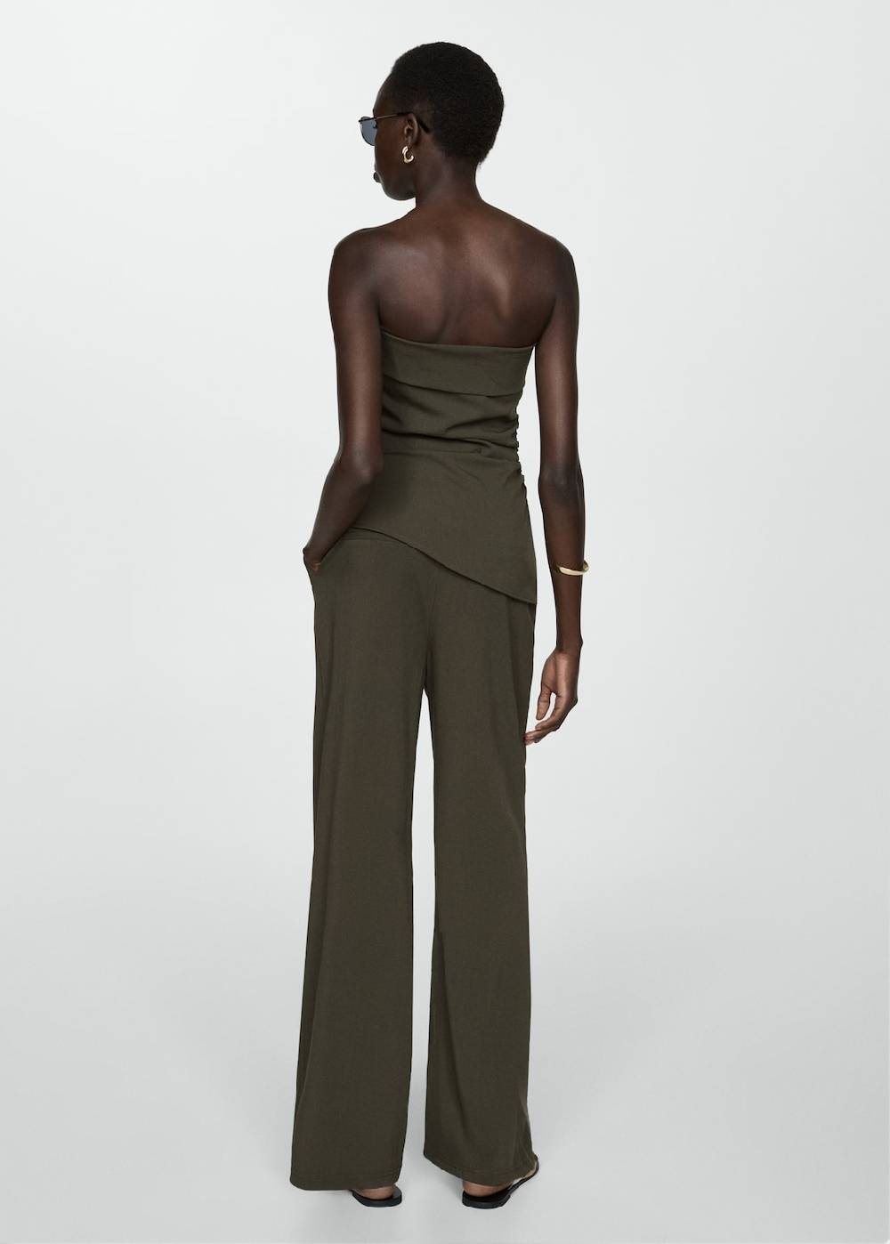 Mango Gerade Hose mit Stretchbund zollfrei