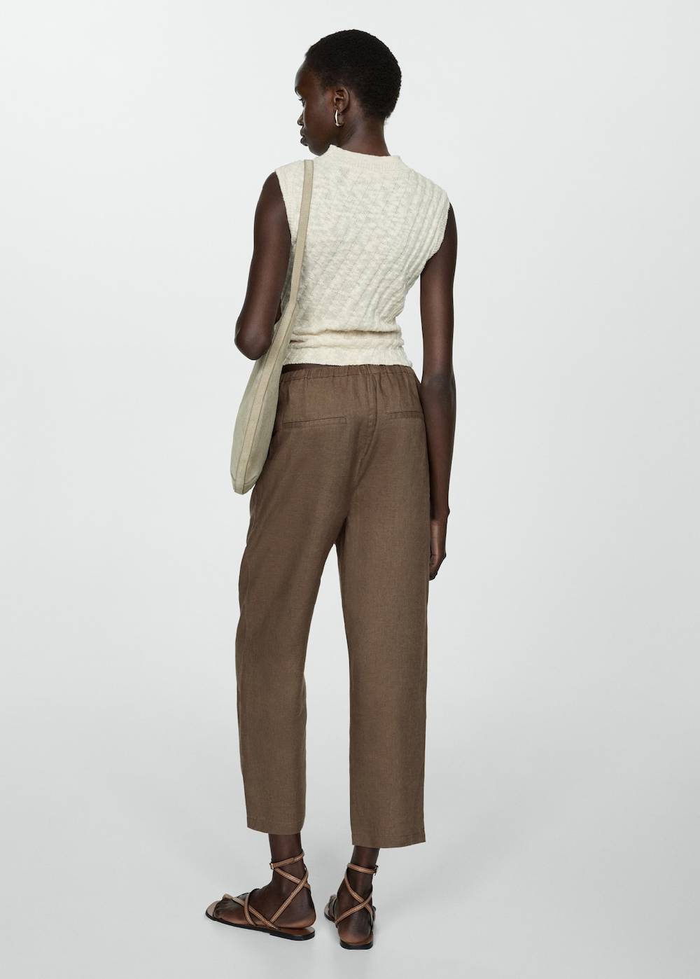 Mango Jogger Pants aus 100 % Leinen Hotsell