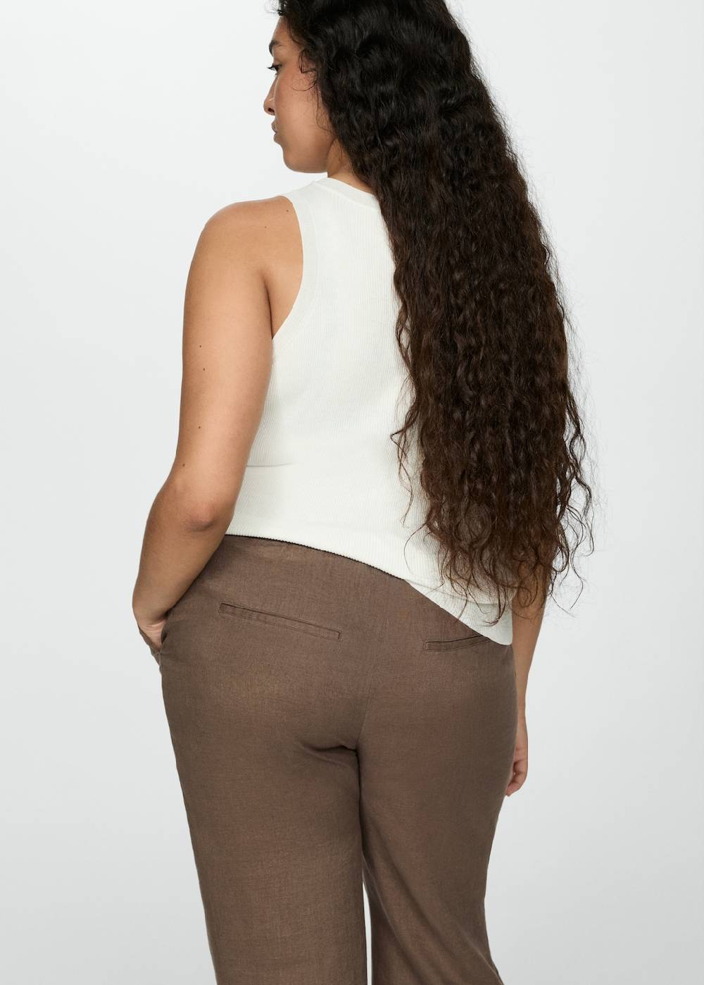 Mango Jogger Pants aus 100 % Leinen Hotsell