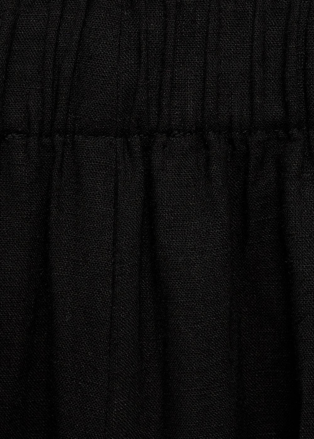 Mango Wideleg-Leinenhose Blitzverkäufe