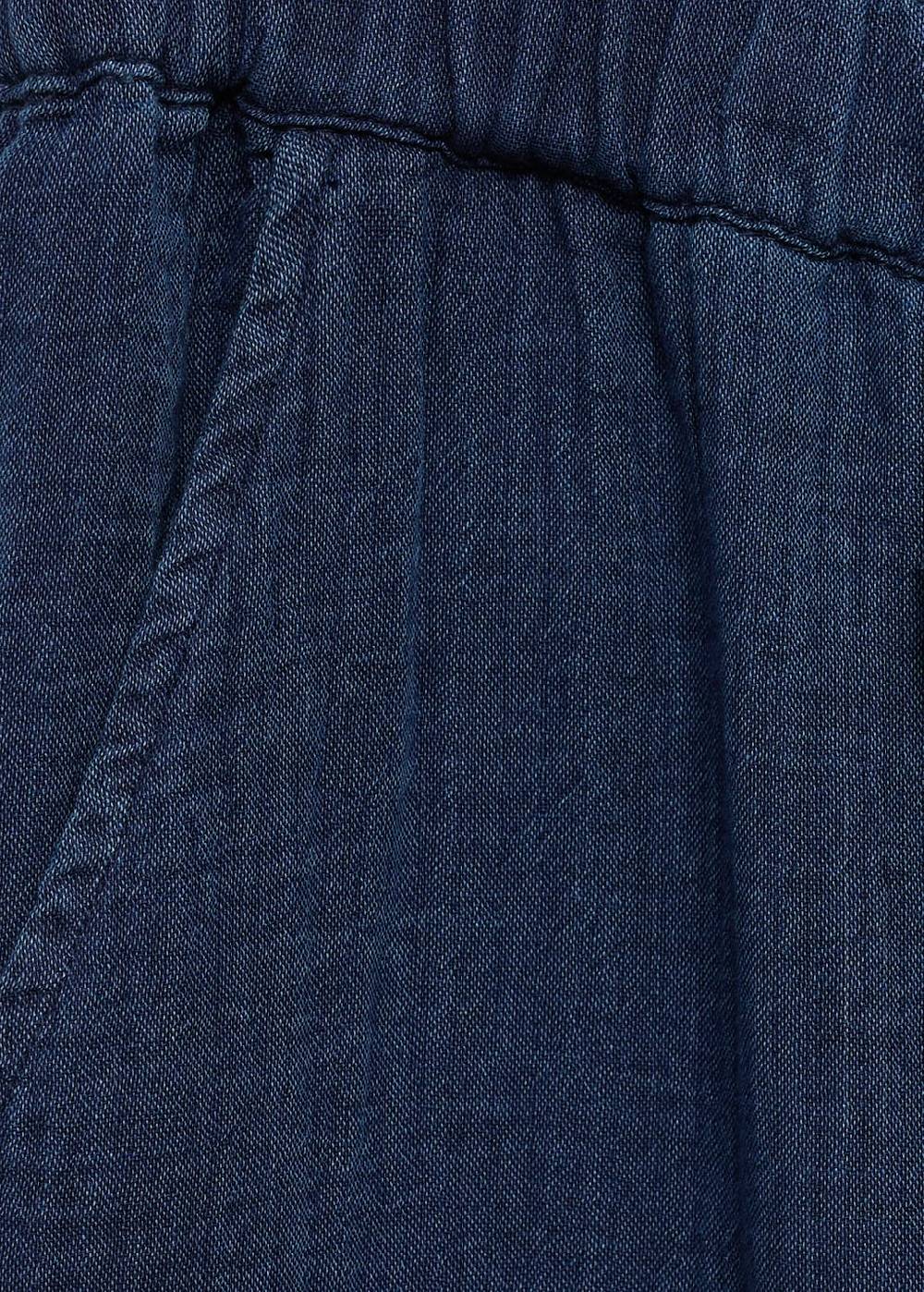 Mango Baumwollhose mit Gummibund Limitierter Zeitrabatt