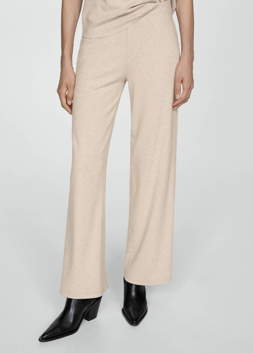 Mango Wideleg-Strickhose Fabrik Onlineshop