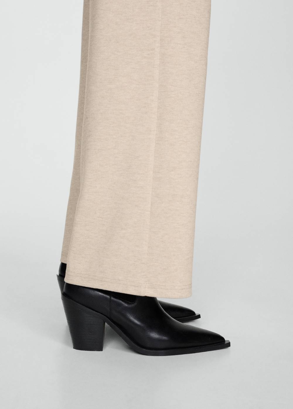 Mango Wideleg-Strickhose Fabrik Onlineshop