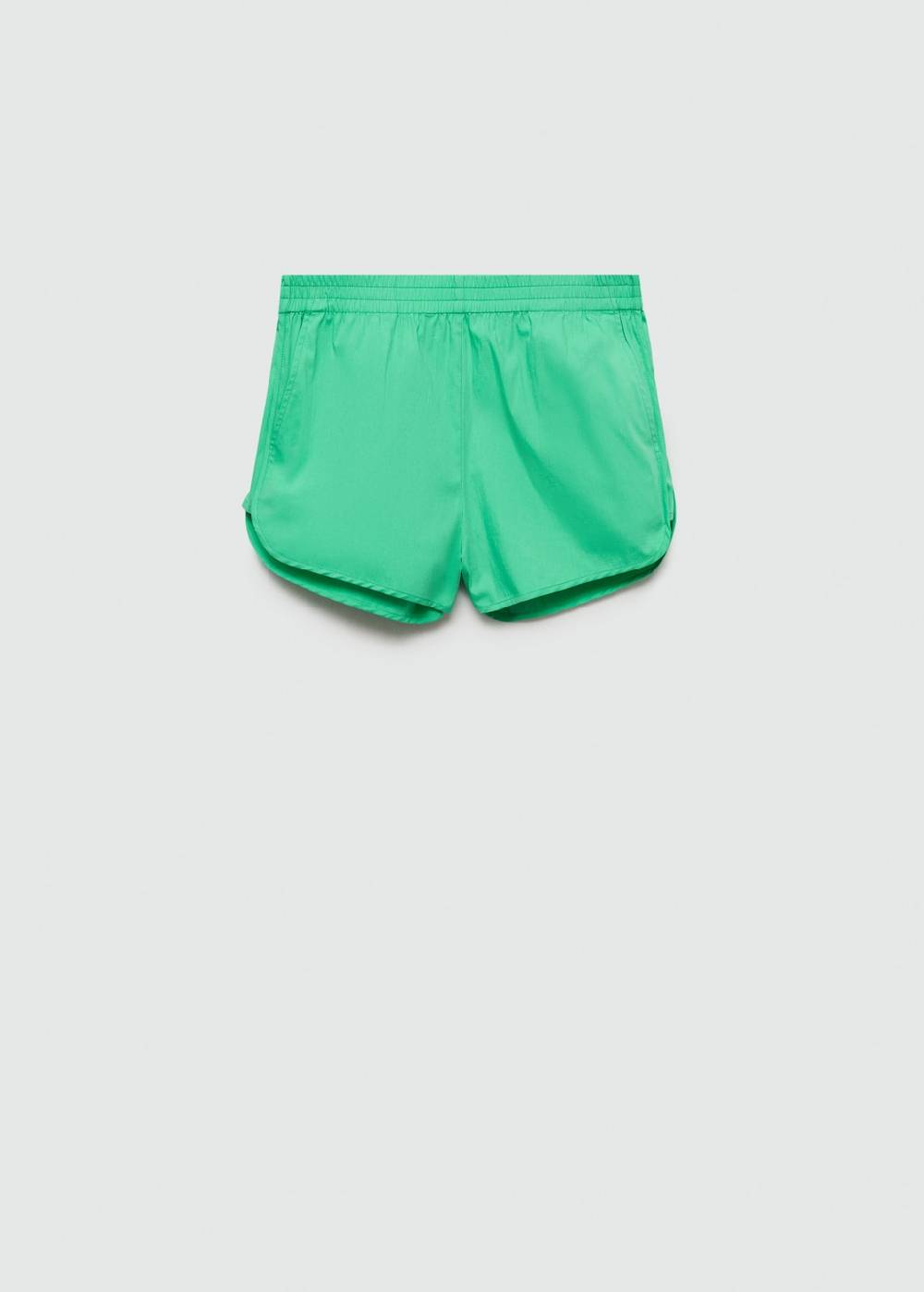 Mango Baumwollshorts mit Stretchbund Sonderangebot