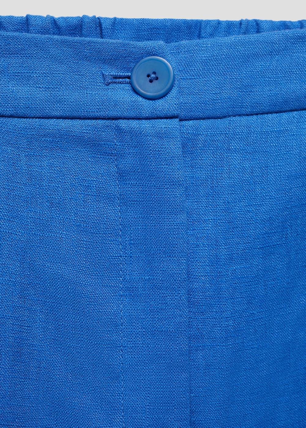 Mango Gerade Hose aus 100 % Leinen Flash Sale