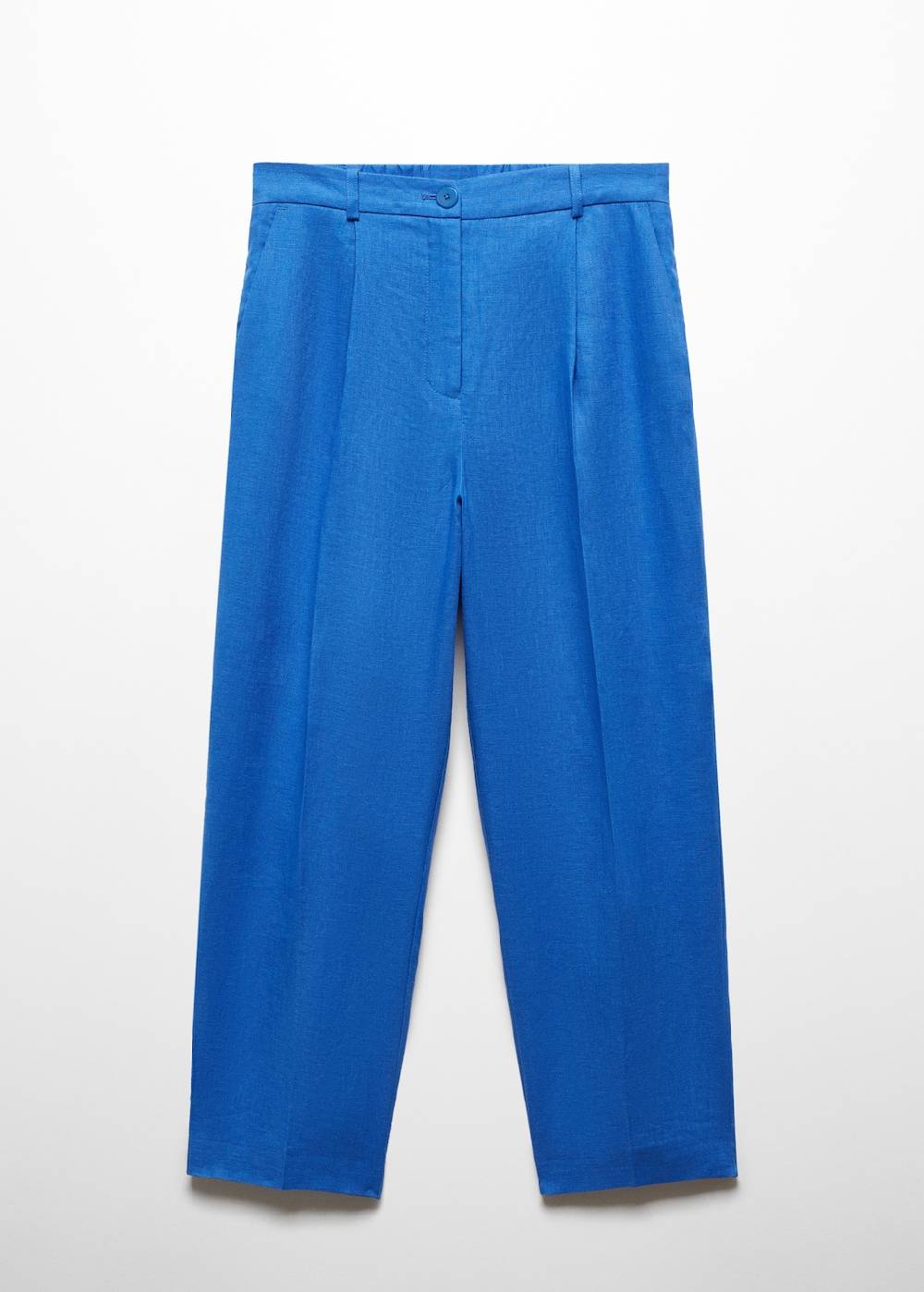 Mango Gerade Hose aus 100 % Leinen Flash Sale