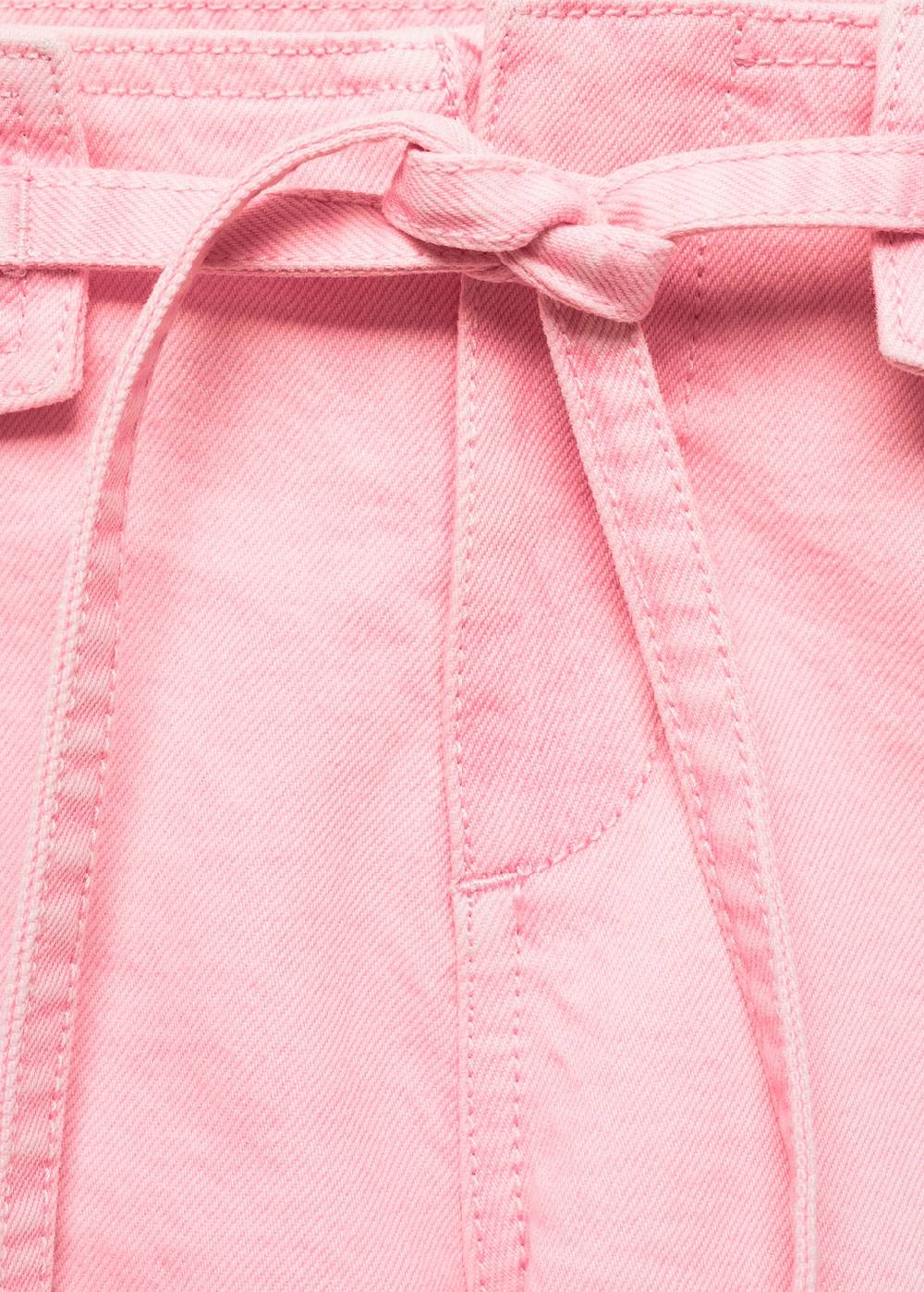 Mango Jeansshorts mit Schleife Begrenztes Angebot