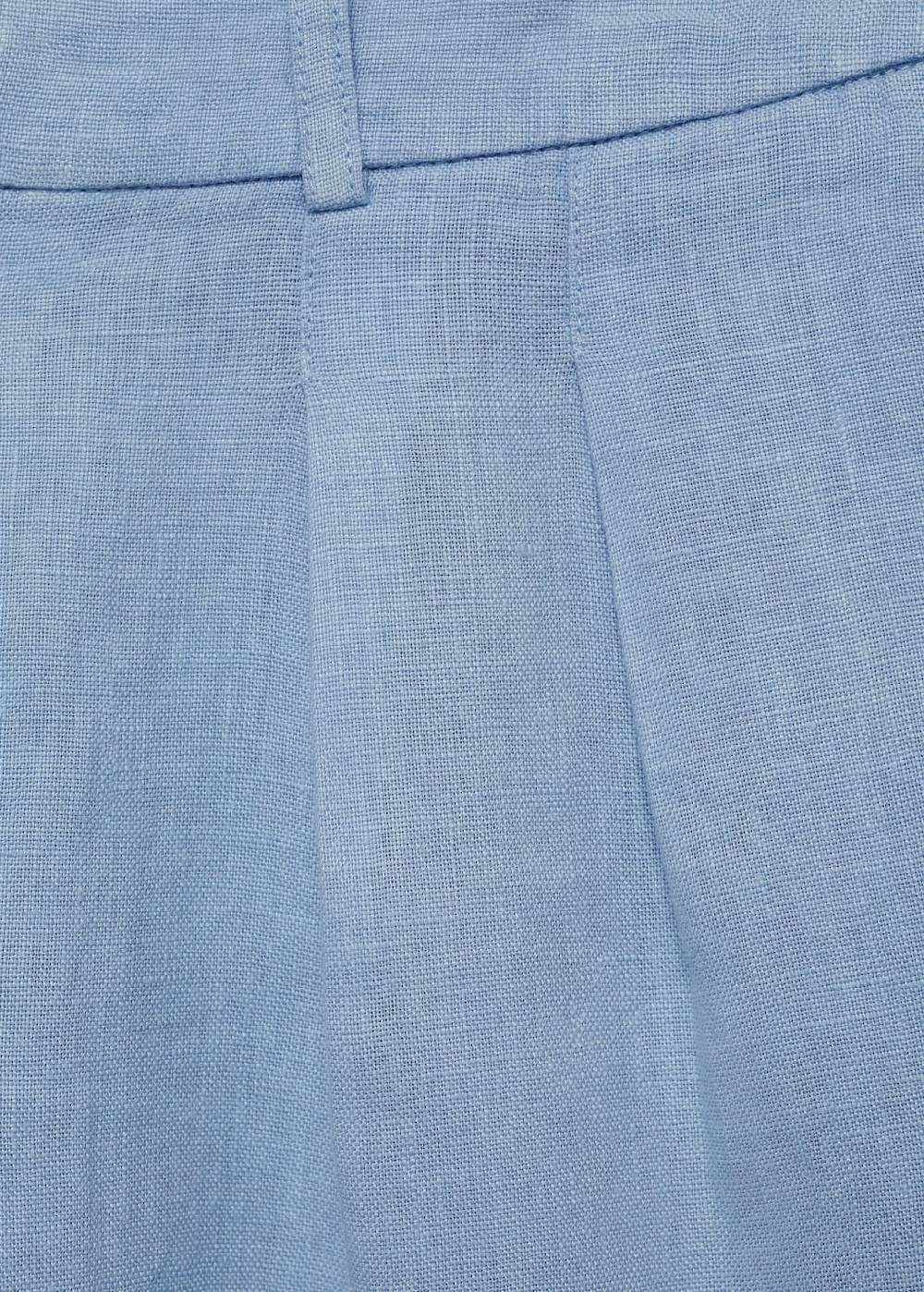 Mango Gerade Shorts aus 100 % Leinen Osterangebot