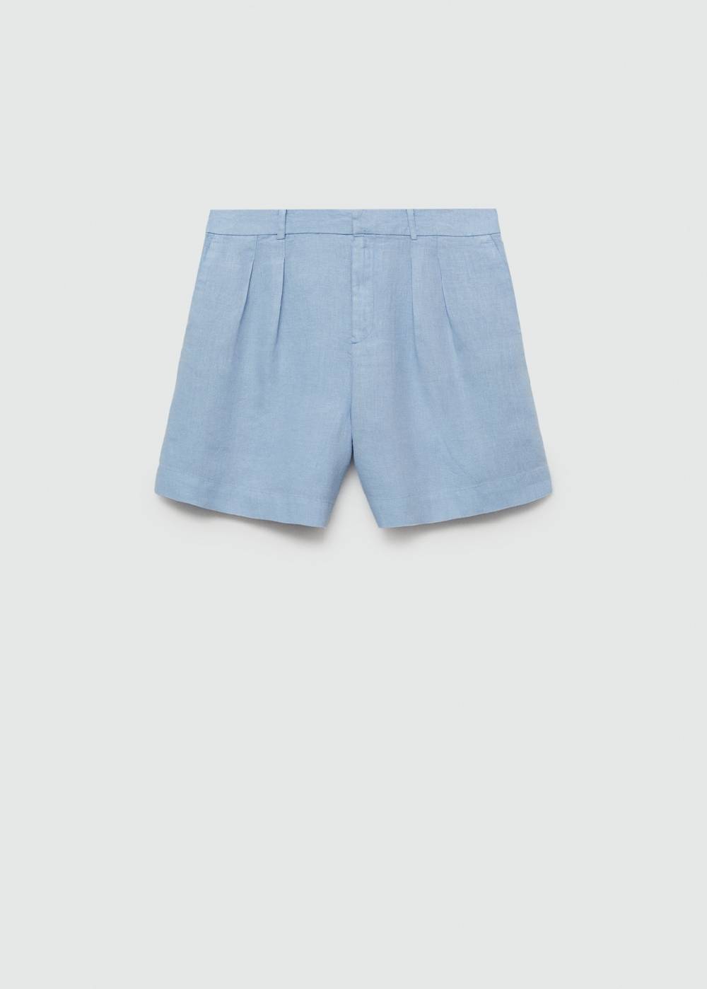 Mango Gerade Shorts aus 100 % Leinen Osterangebot