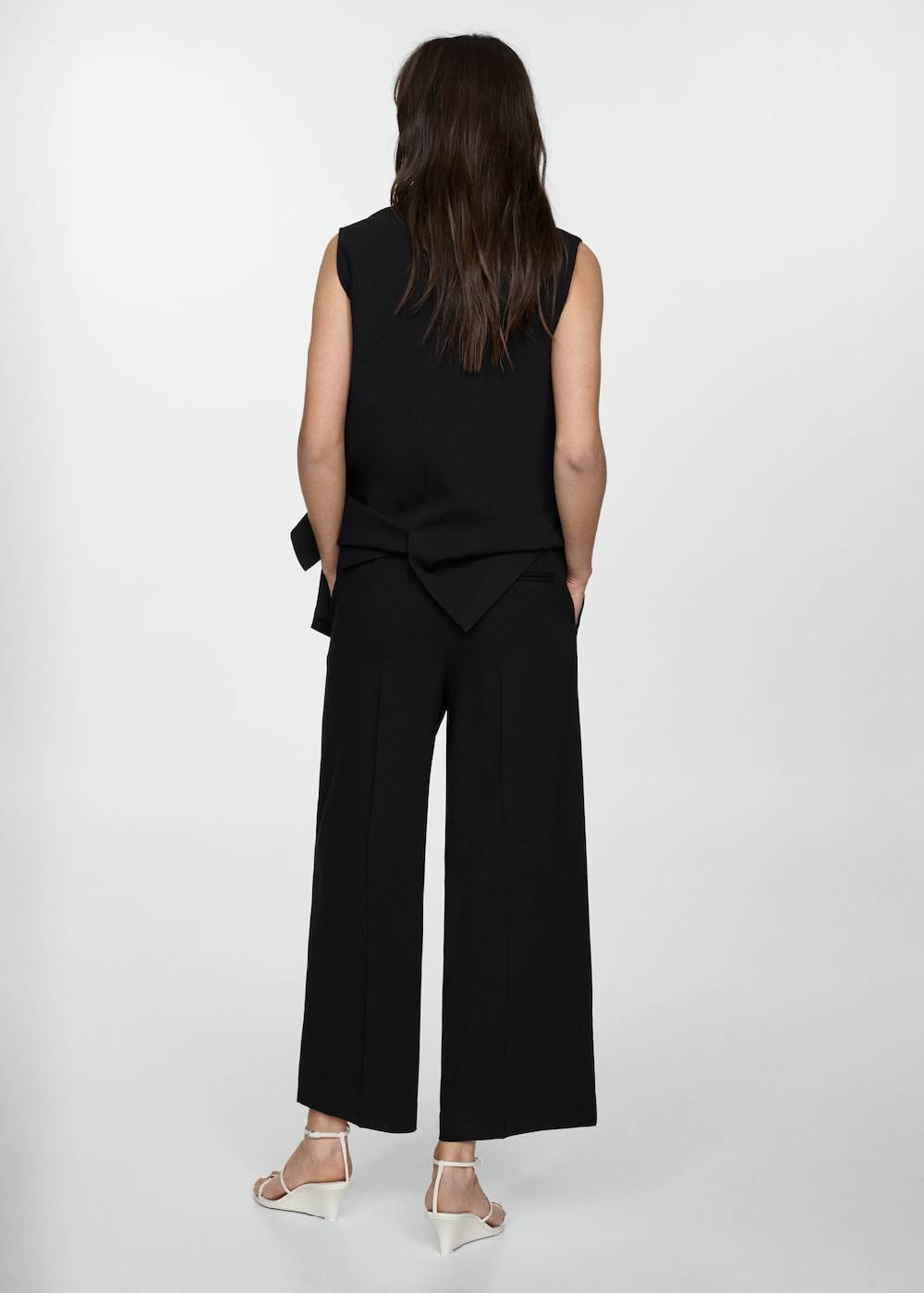 Mango Culotte mit Bundfalten Jubiläumsangebot