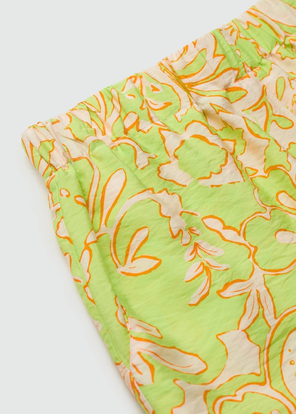 Mango Fließende Print-Shorts Online Outlet