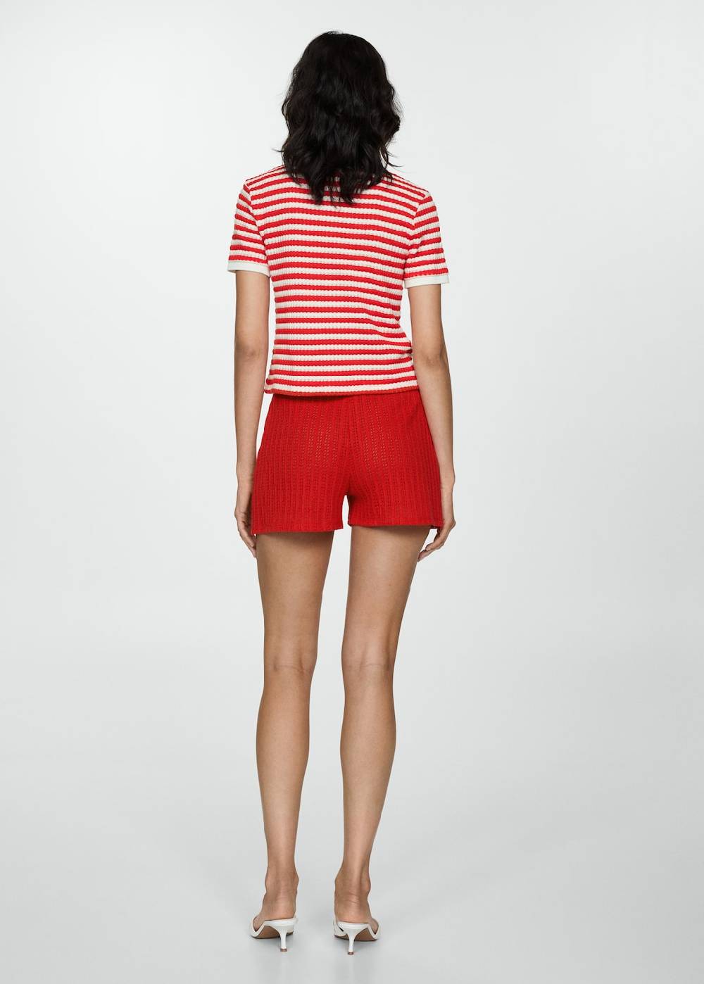 Mango Gerade Strickshorts Exklusive Angebote