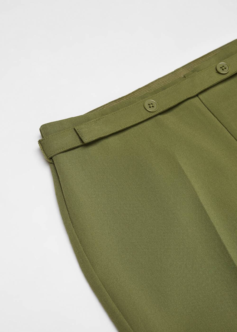 Mango Gerade Hose mit Gürtel VIP-Rabatte