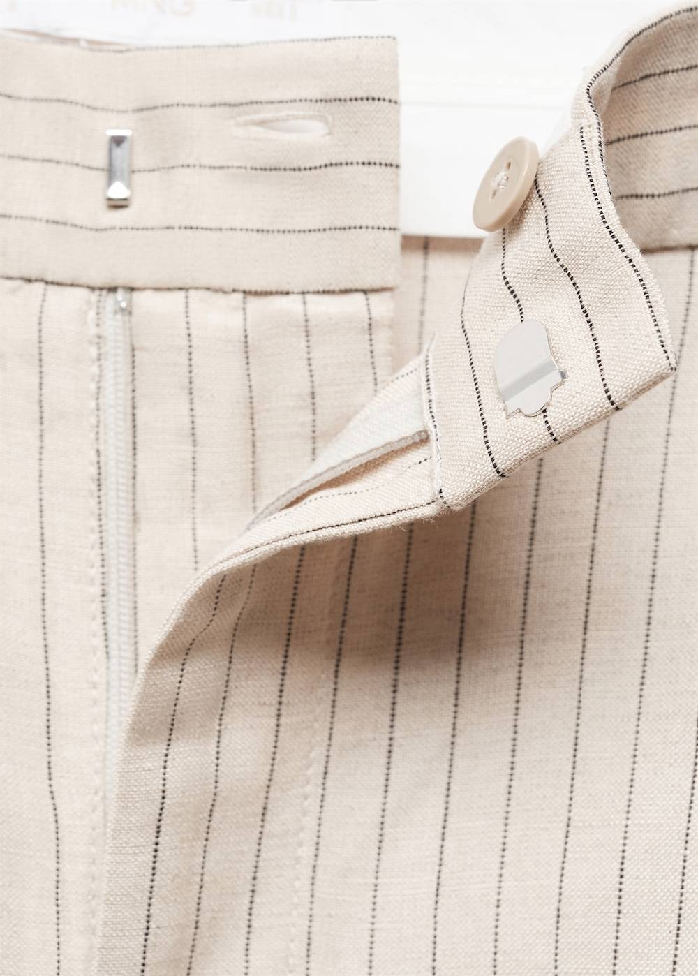 Mango Gestreifte Anzughose Neueste Stile