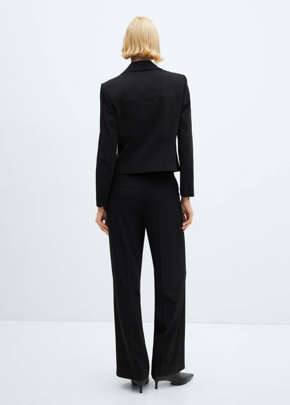 Mango Wideleg-Hose mit niedrigem Bund Zeitbegrenzte Promotion