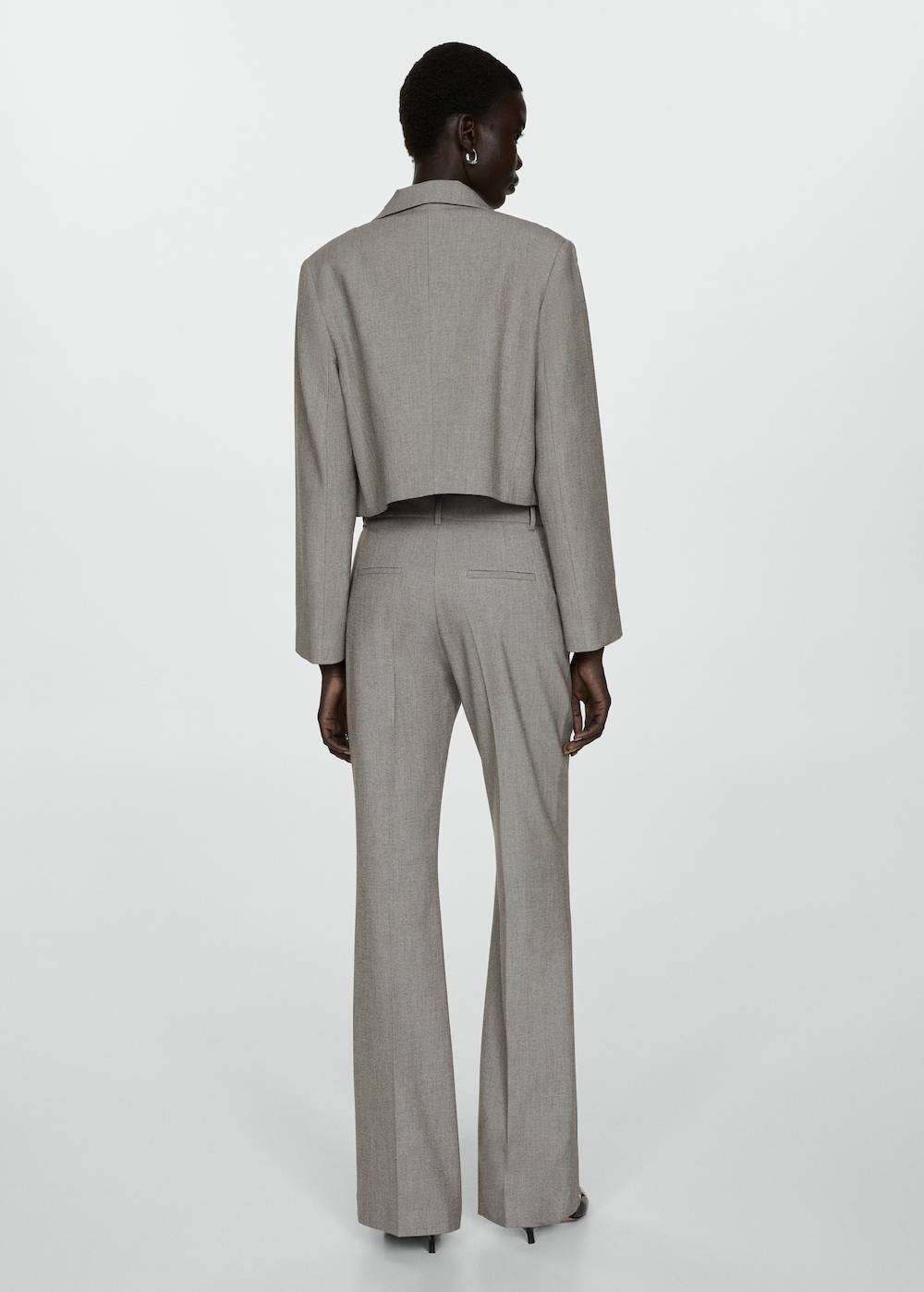 Mango Crop-Jacke mit Taschen Im Verkauf