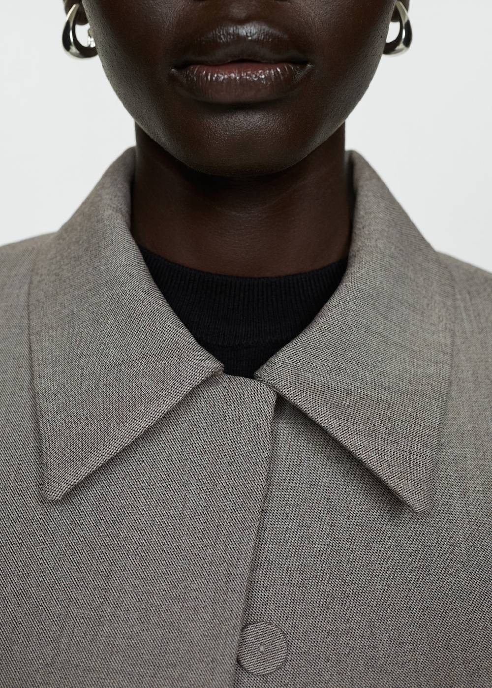 Mango Crop-Jacke mit Taschen Im Verkauf