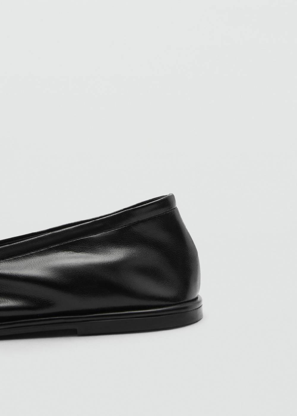 Mango Ballerinas mit runder Spitze und Schnalle zollfrei