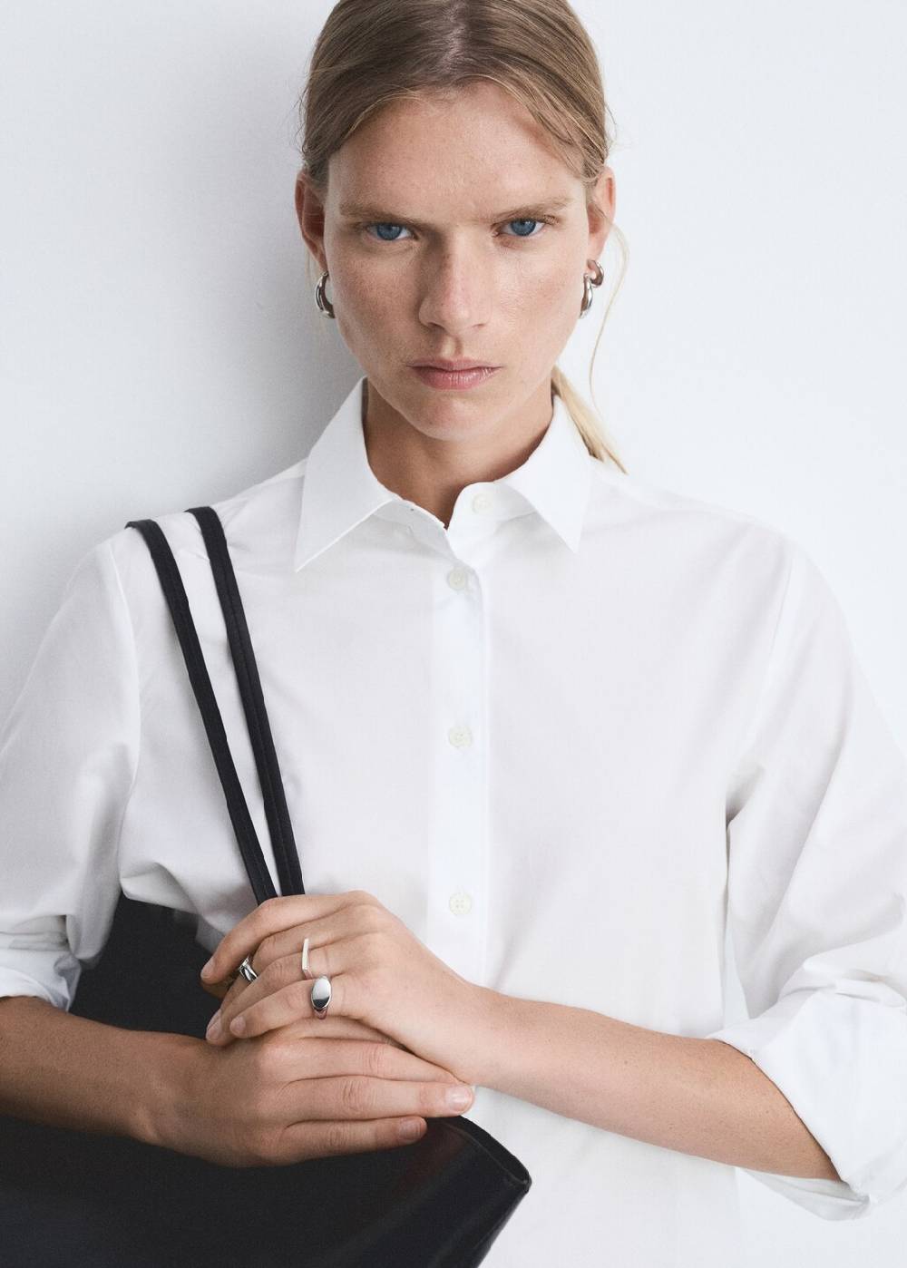 Mango Regular Fit-Hemd aus Baumwoll-Lycell-Gemisch Outlet