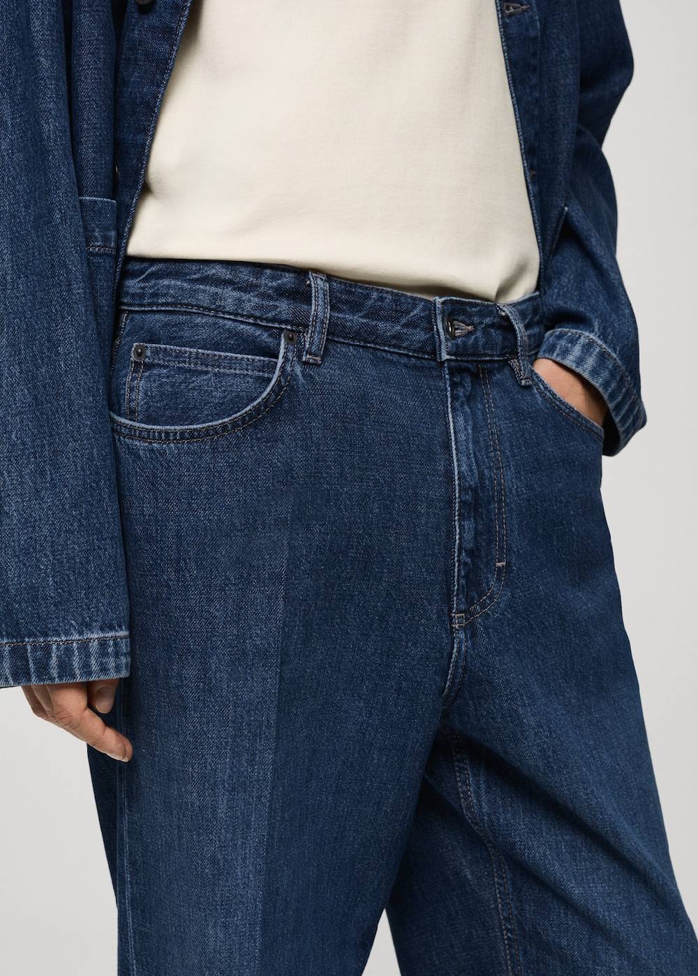 Mango Jeans wayne Fabrik Onlineshop