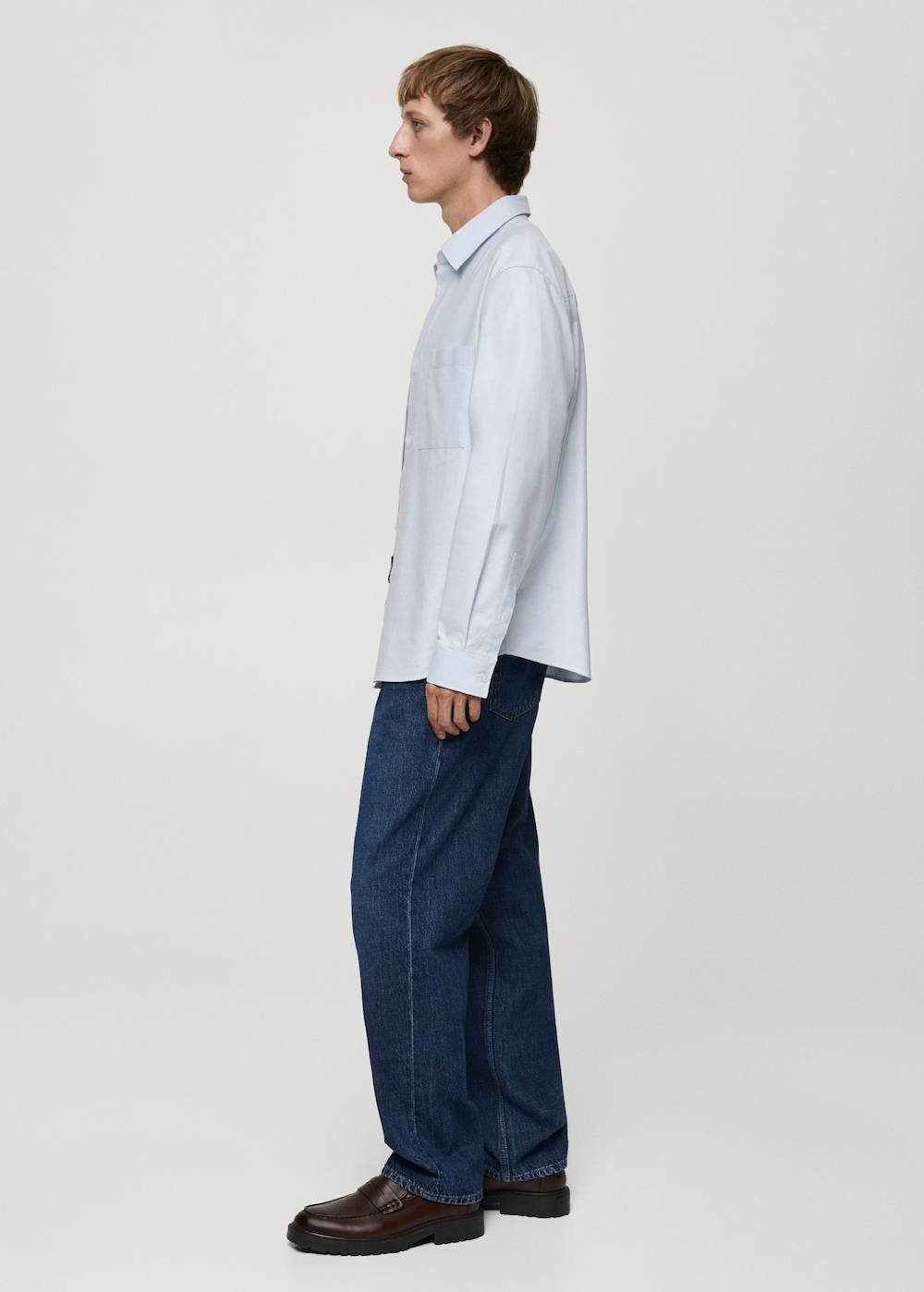 Mango Regular Fit-Hemd aus Oxfordgewebe Versandkostenfrei