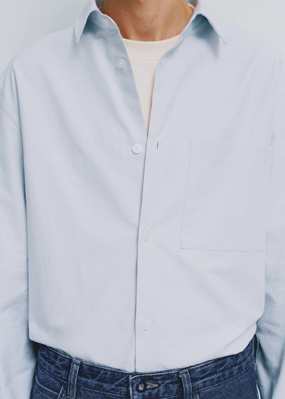 Mango Regular Fit-Hemd aus Oxfordgewebe Versandkostenfrei