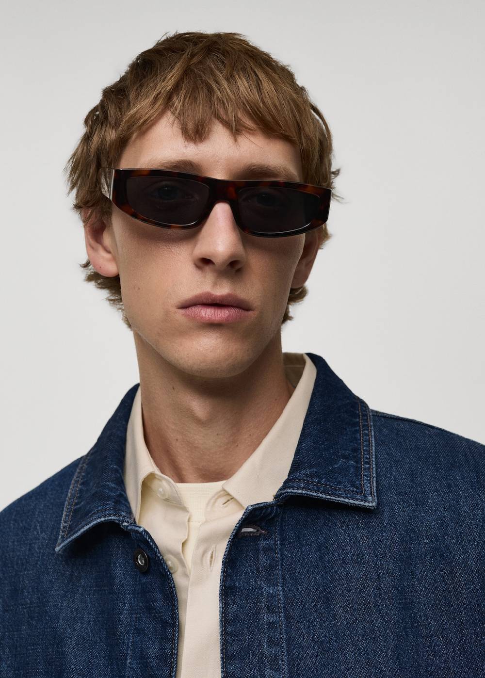 Mango Jeans-Overshirt mit Taschen Online Shopping