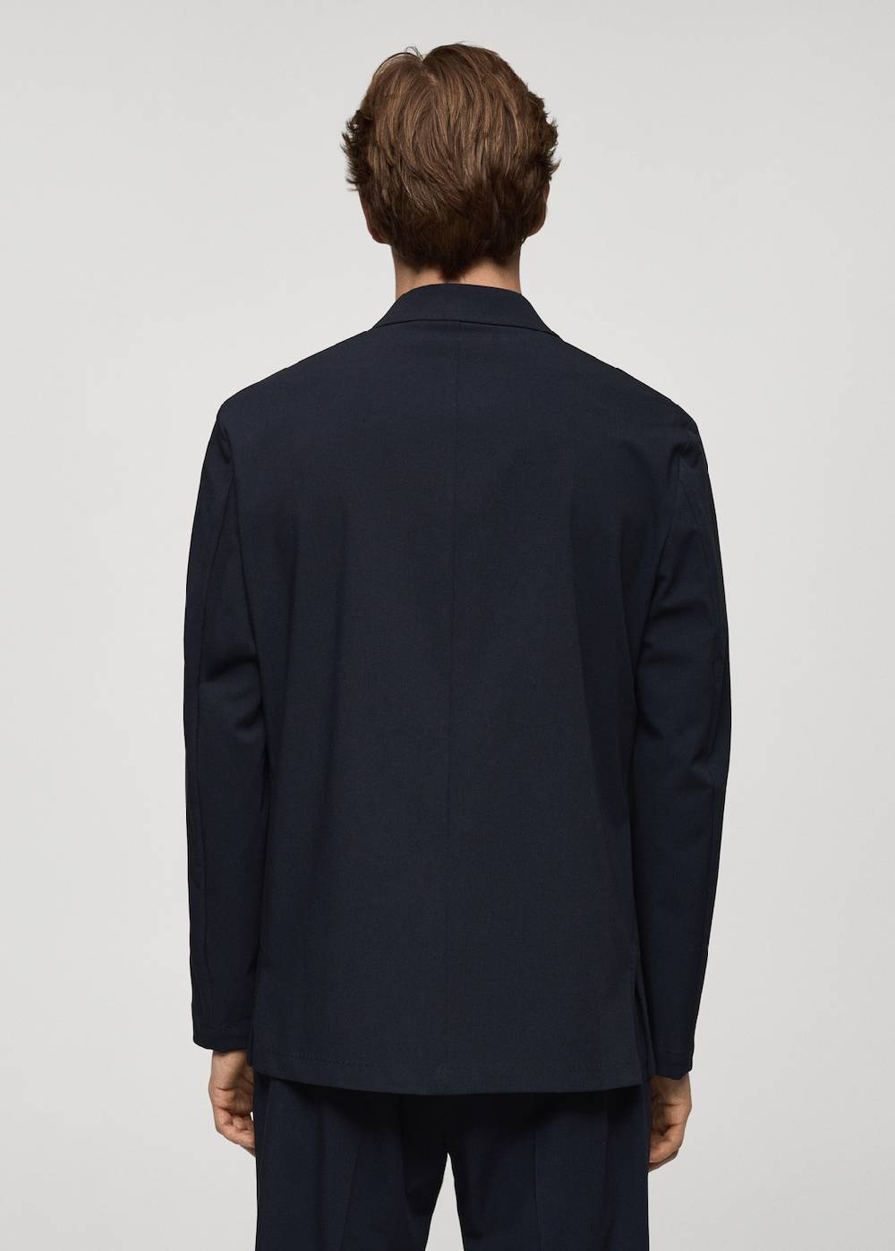 Mango Slim Fit-Anzugblazer mit Taschen Black Friday