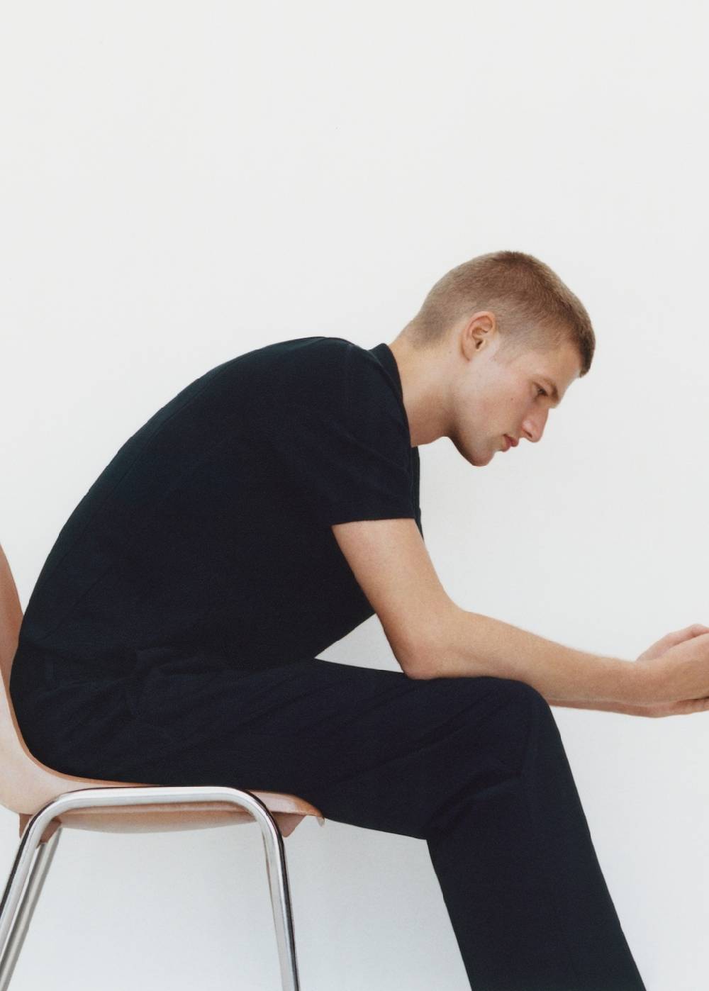 Mango Feinstrick-Poloshirt mit Rippmuster Weihnachtsangebot