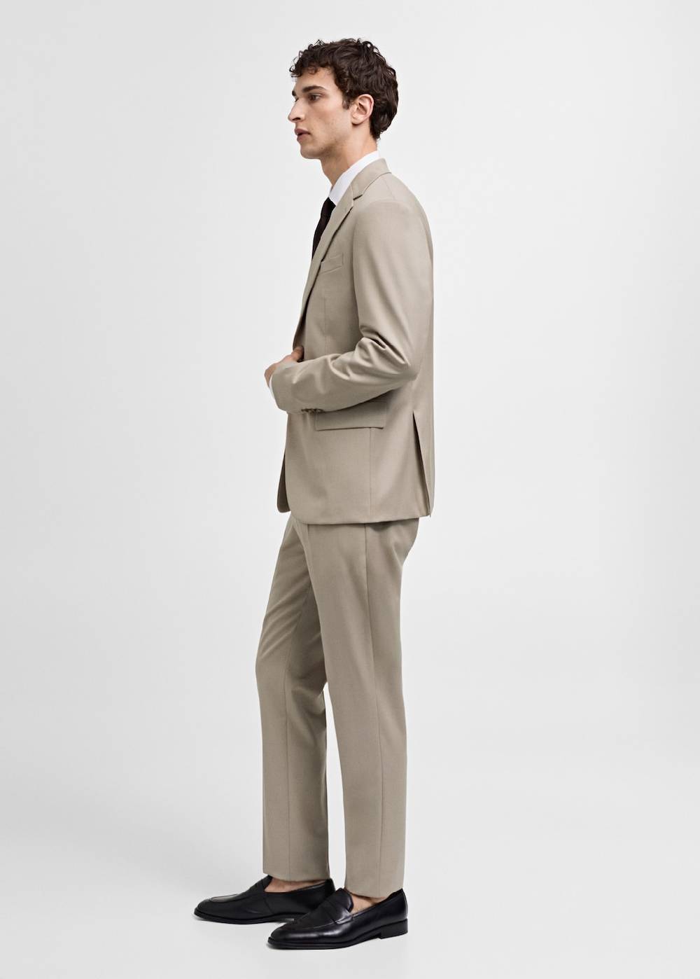 Mango Slim-Fit-Sakko aus 100 % Schurwolle Top Angebot
