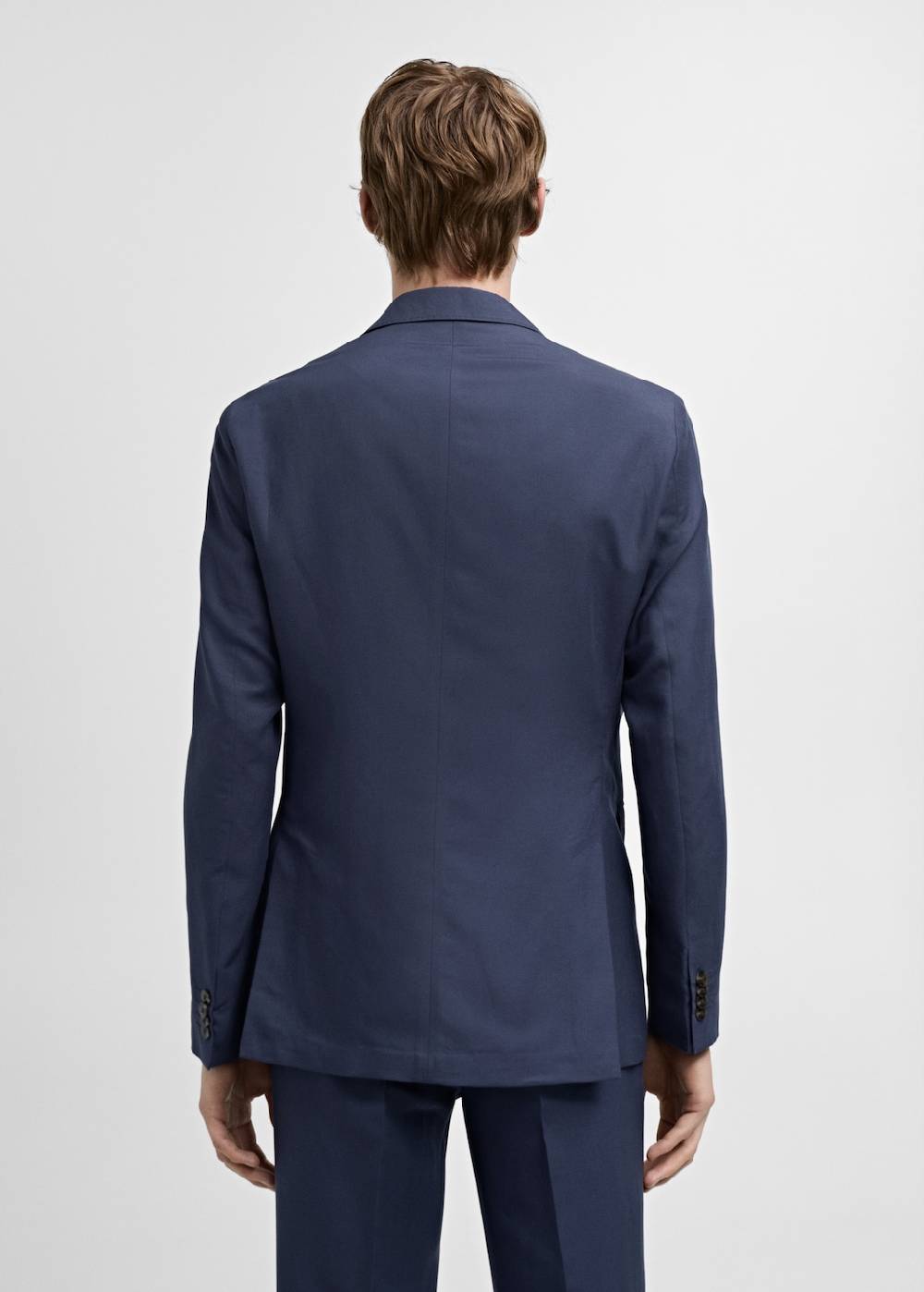 Mango Slim Fit-Anzugsakko aus Stretchbaumwolle Neueste Mode