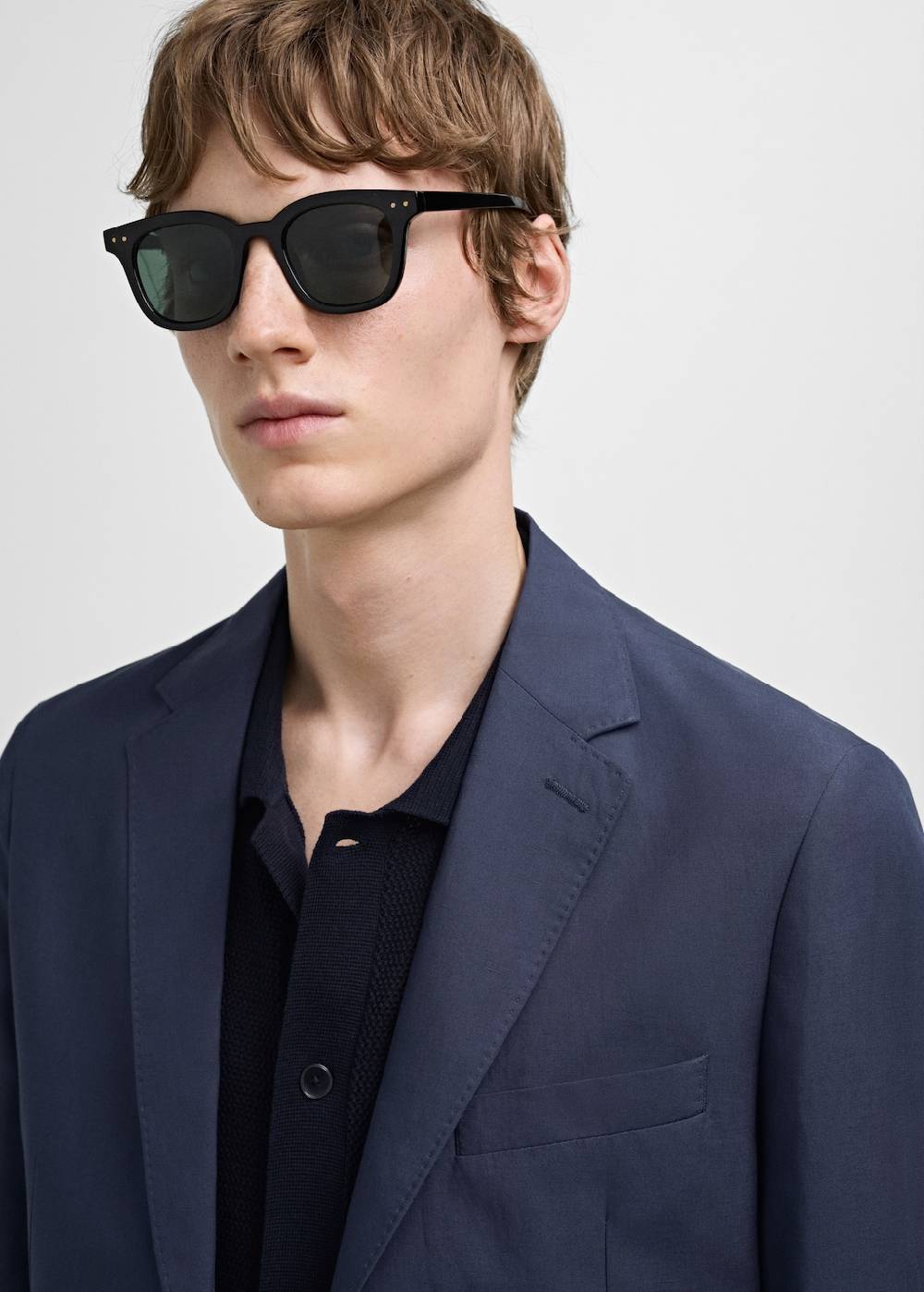 Mango Slim Fit-Anzugsakko aus Stretchbaumwolle Neueste Mode