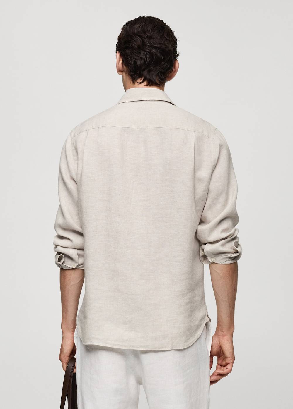 Mango Classic-Fit-Hemd aus 100 % Leinen Online Outlet