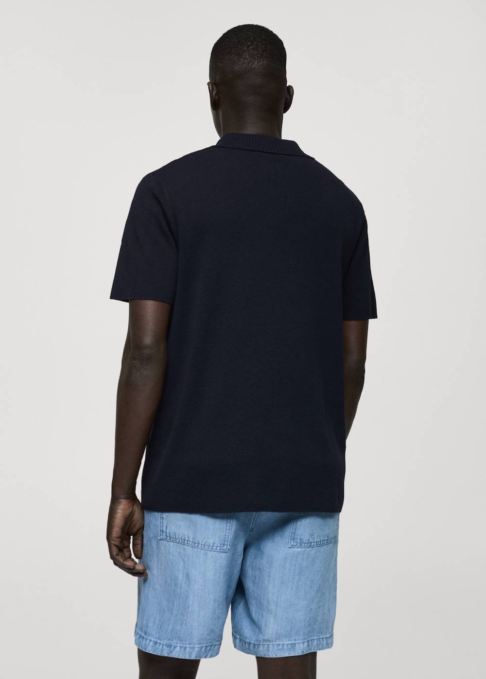 Mango Texturiertes Strick-Poloshirt aus Baumwolle Bestseller
