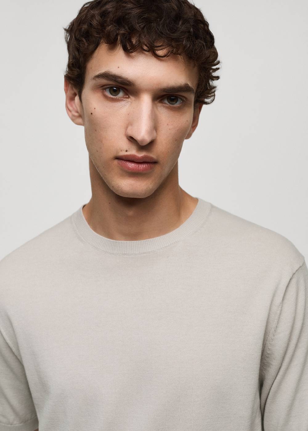Mango Strick-T-Shirt aus 100 % Baumwolle Tägliche Deals