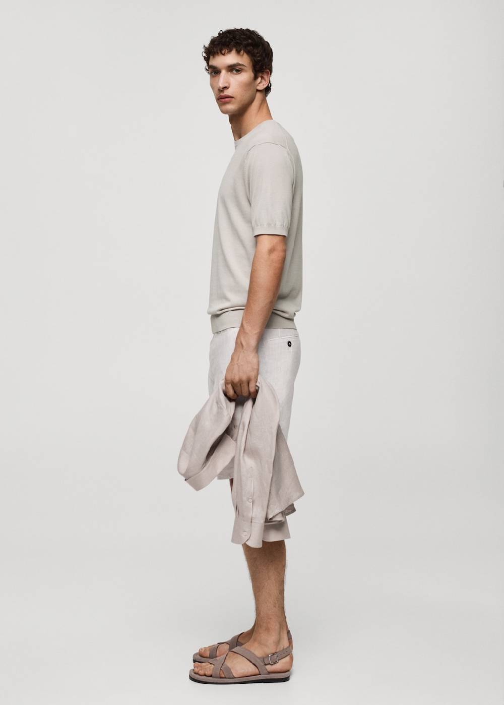 Mango Strick-T-Shirt aus 100 % Baumwolle Tägliche Deals