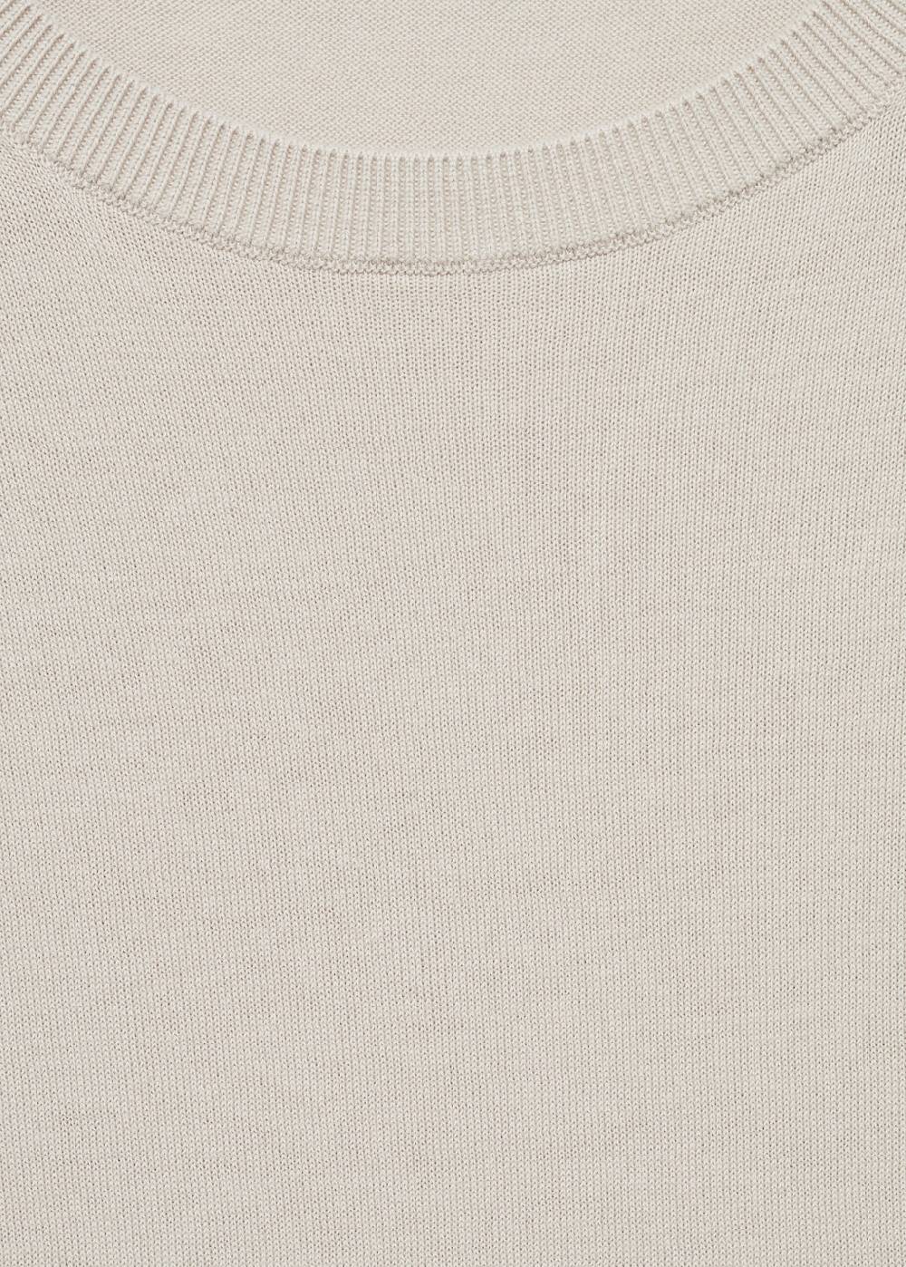 Mango Strick-T-Shirt aus 100 % Baumwolle Tägliche Deals